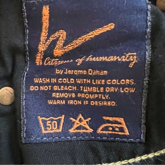 CITIZENS OF HUMANITY Denim Gabrielle #45 Stretch H Yoke Signature Flare Size 24 - Picture 11 of 12